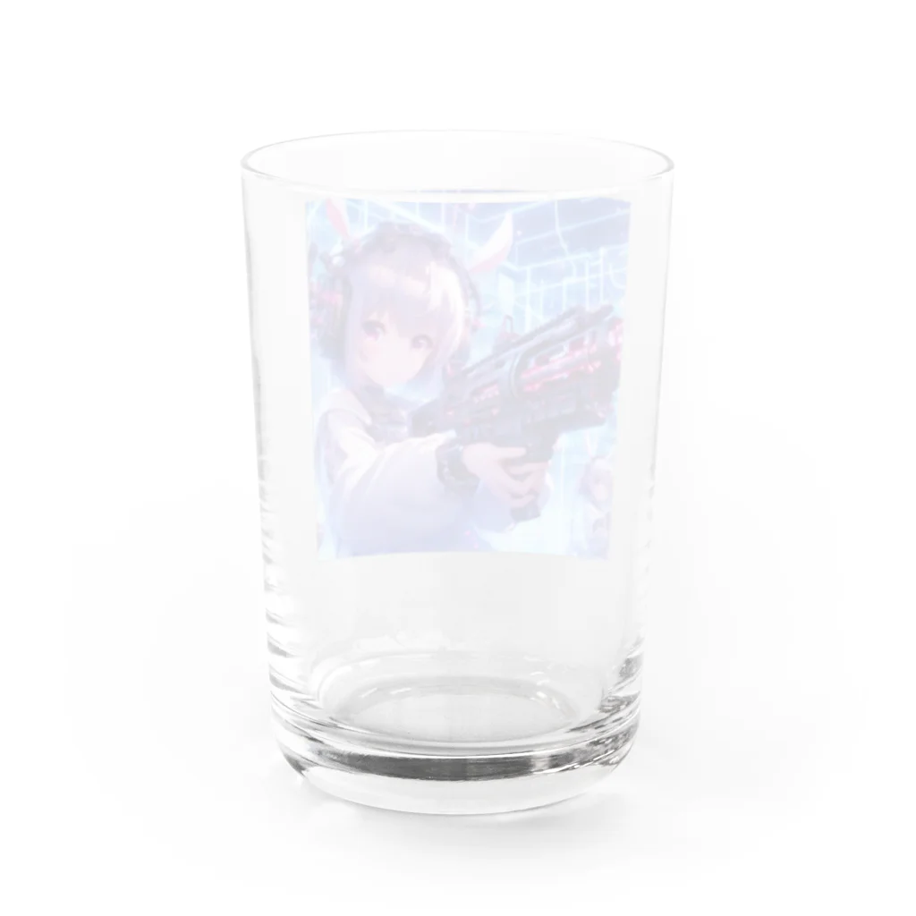 anazawaのエミリアは銃口を向けない Water Glass :back