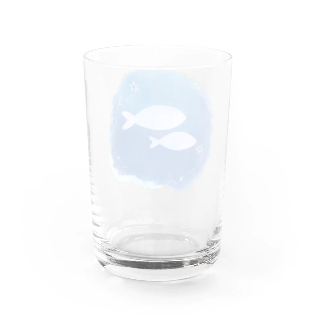 RabbitHouseの儚い魚 Water Glass :back