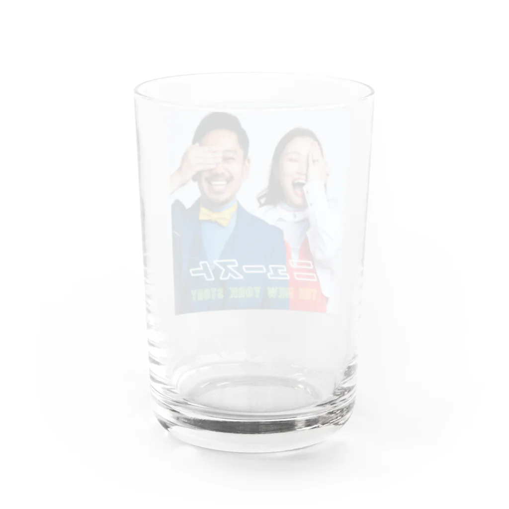 NYCstoryのニューストアートワーク Water Glass :back