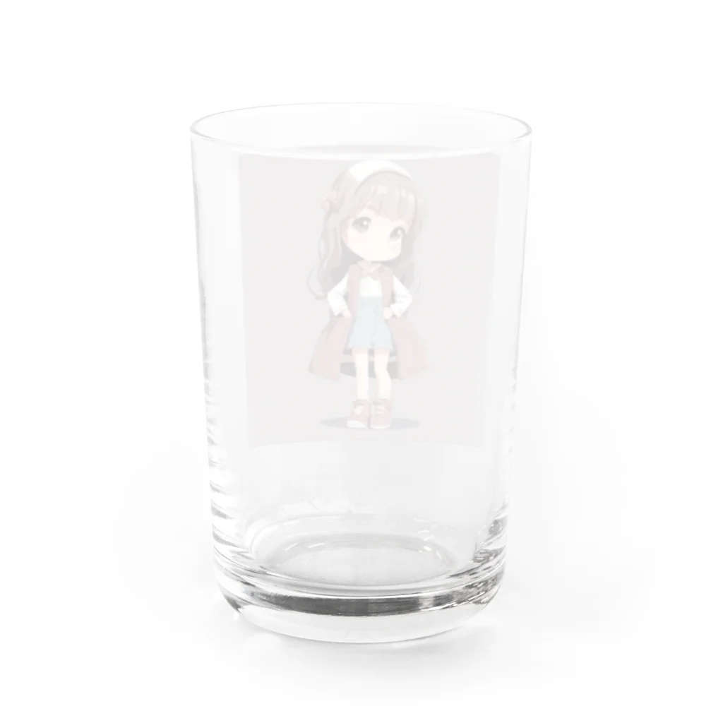 poteto_7のふんふんちゃんです|•'-'•)و✧ Water Glass :back