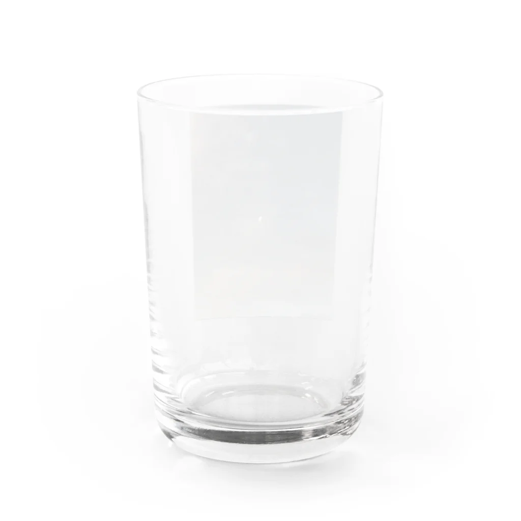 奈樹(なな)の夕焼け Water Glass :back