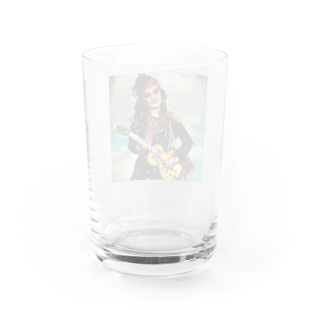 からすんやのロックンロールジプシー Water Glass :back