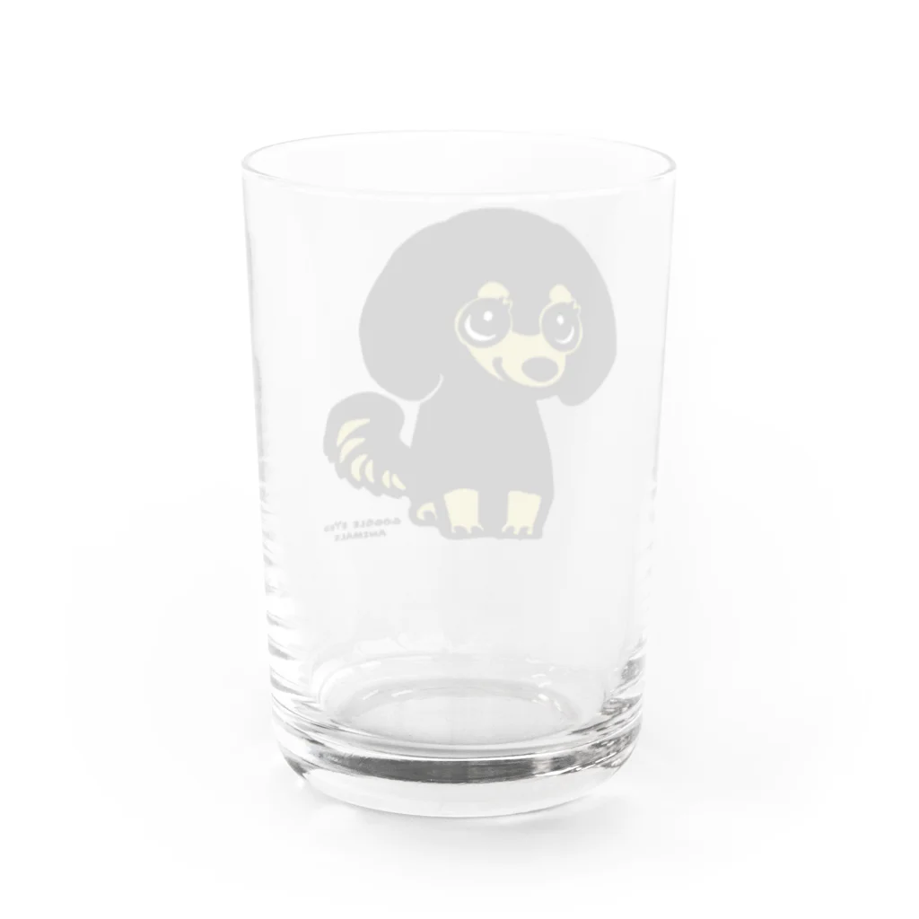 mana_shopのダックスフンド Water Glass :back