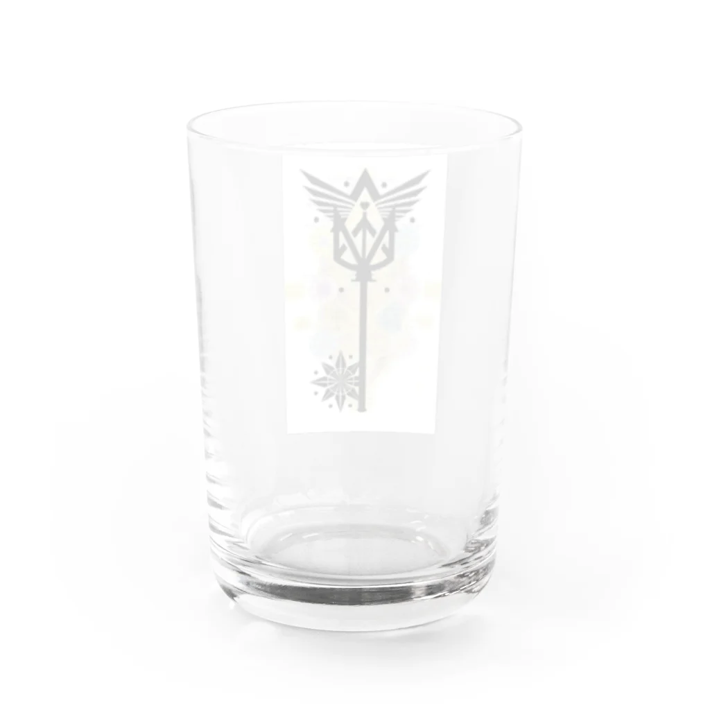 時綴マリブ@オカマの占い師の時綴マリブ 心の鍵 Water Glass :back