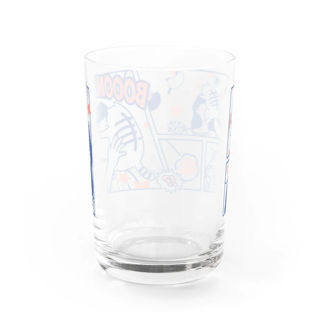 Fluffy_HUGSの【フラハグ】４コマ漫画 Water Glass :back