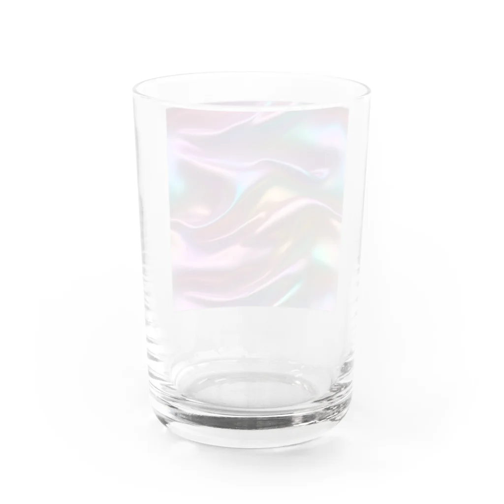 Kumamanのオーロラシルク Water Glass :back