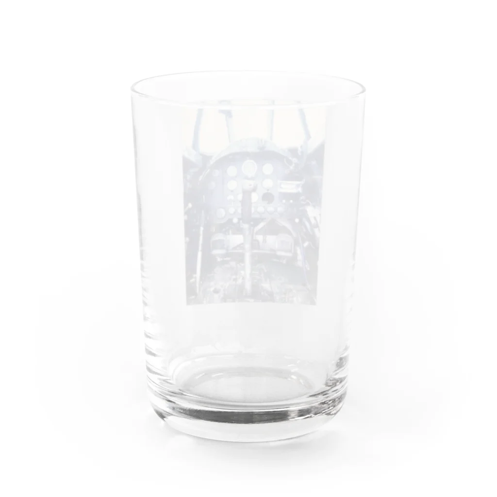 keita spade♠️の零戦のコックピット Water Glass :back