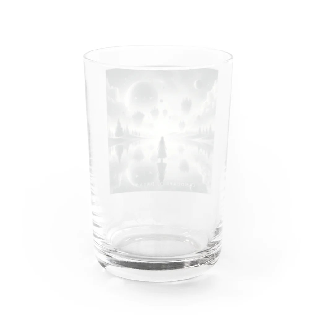 センターフィールドの夢の風景 Water Glass :back