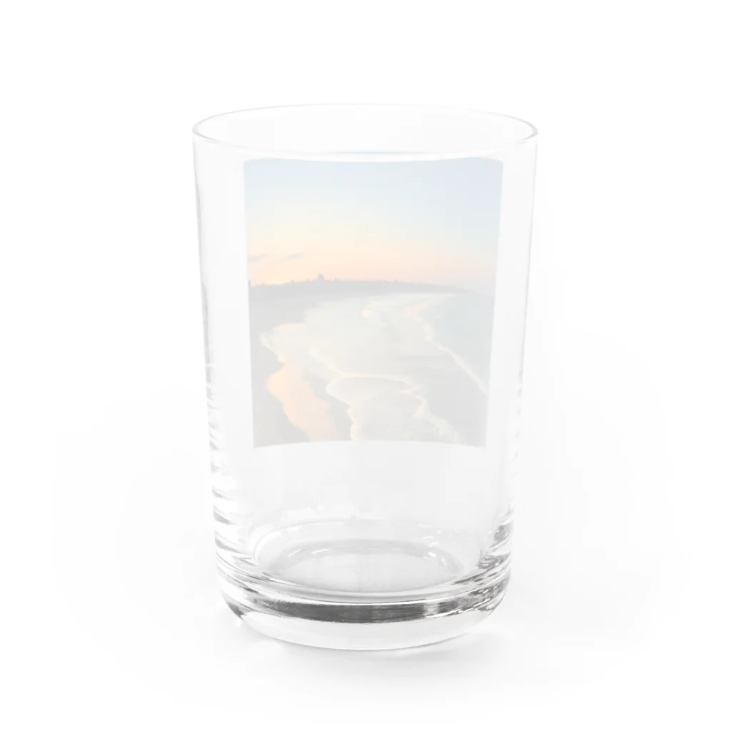 ゆき (むっ)のサンセットビーチ Water Glass :back