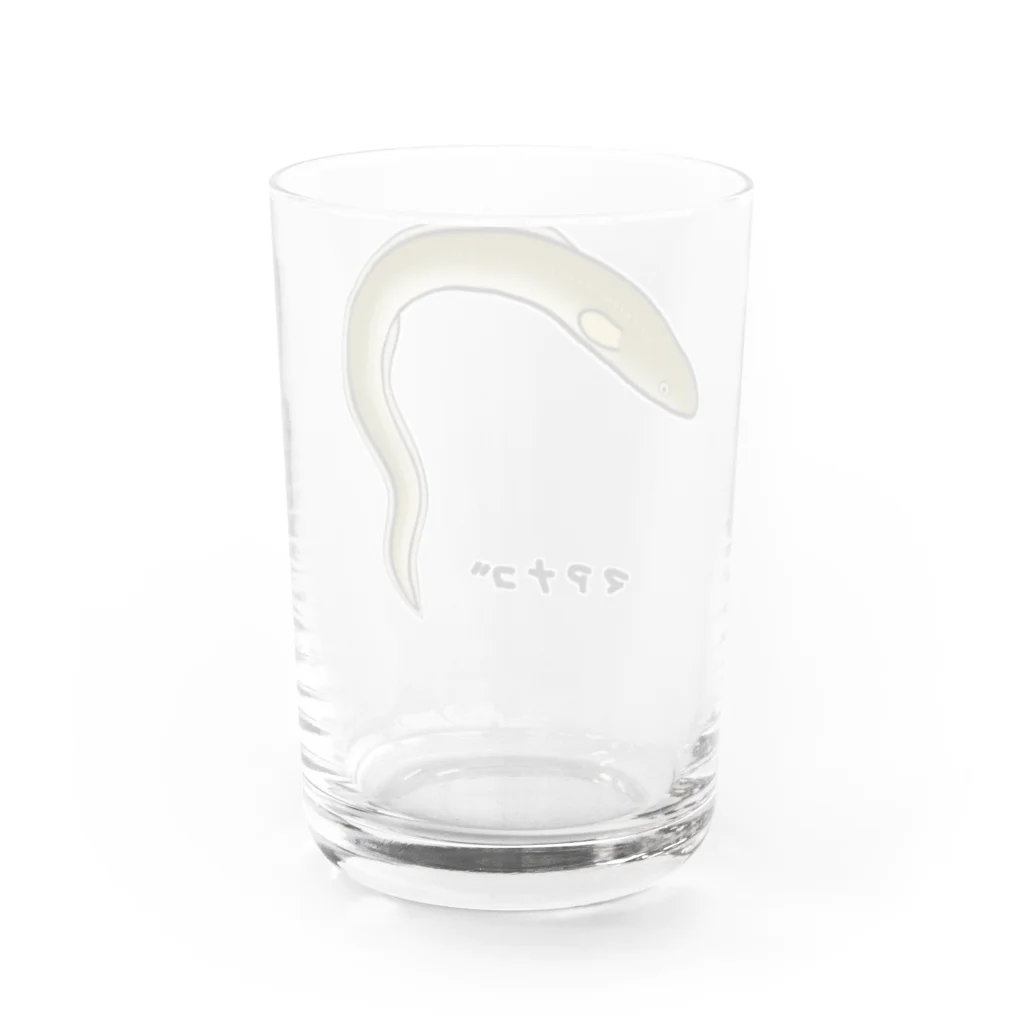 脂身通信Ｚの【魚シリーズ】マアナゴ♪2003 Water Glass :back