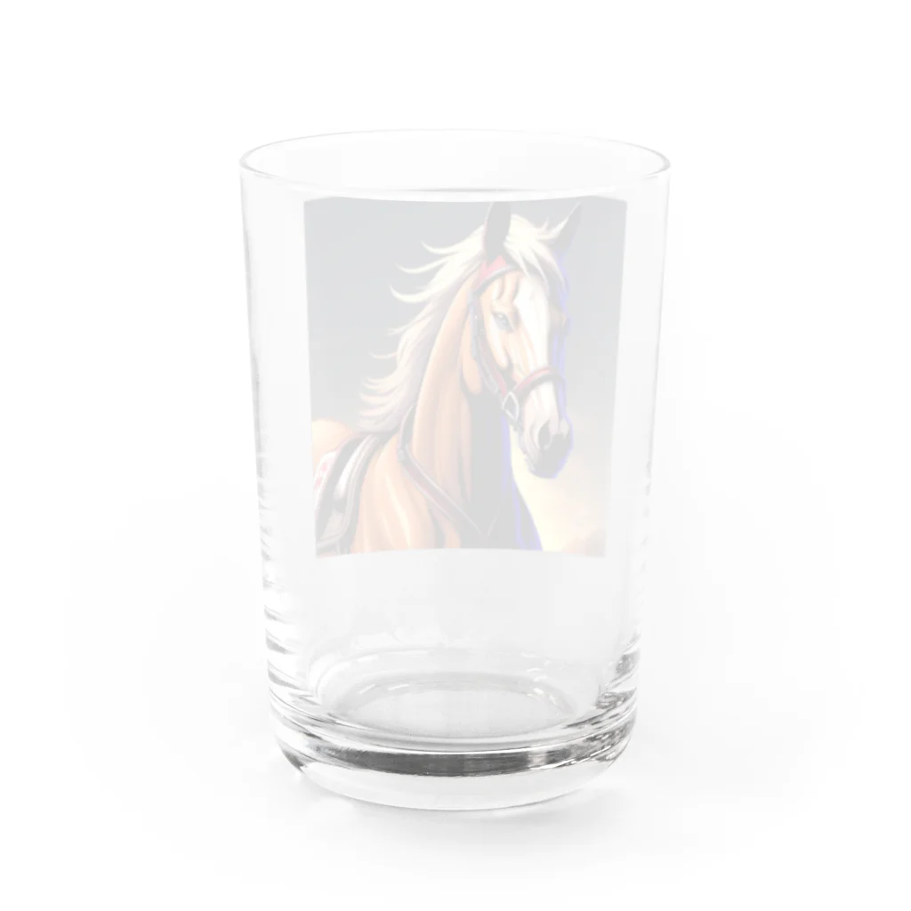 KSK SHOPの馬(horse) Water Glass :back