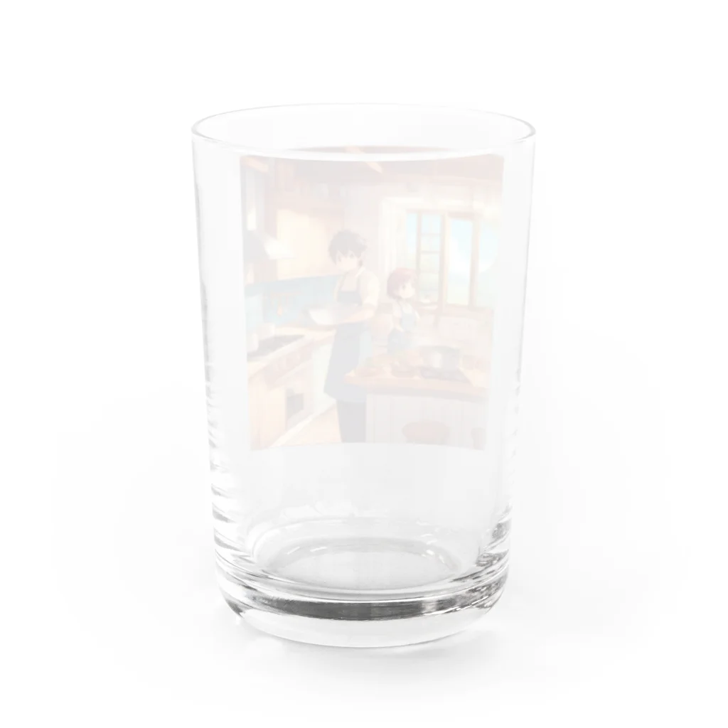 toko-tenの休日 Water Glass :back