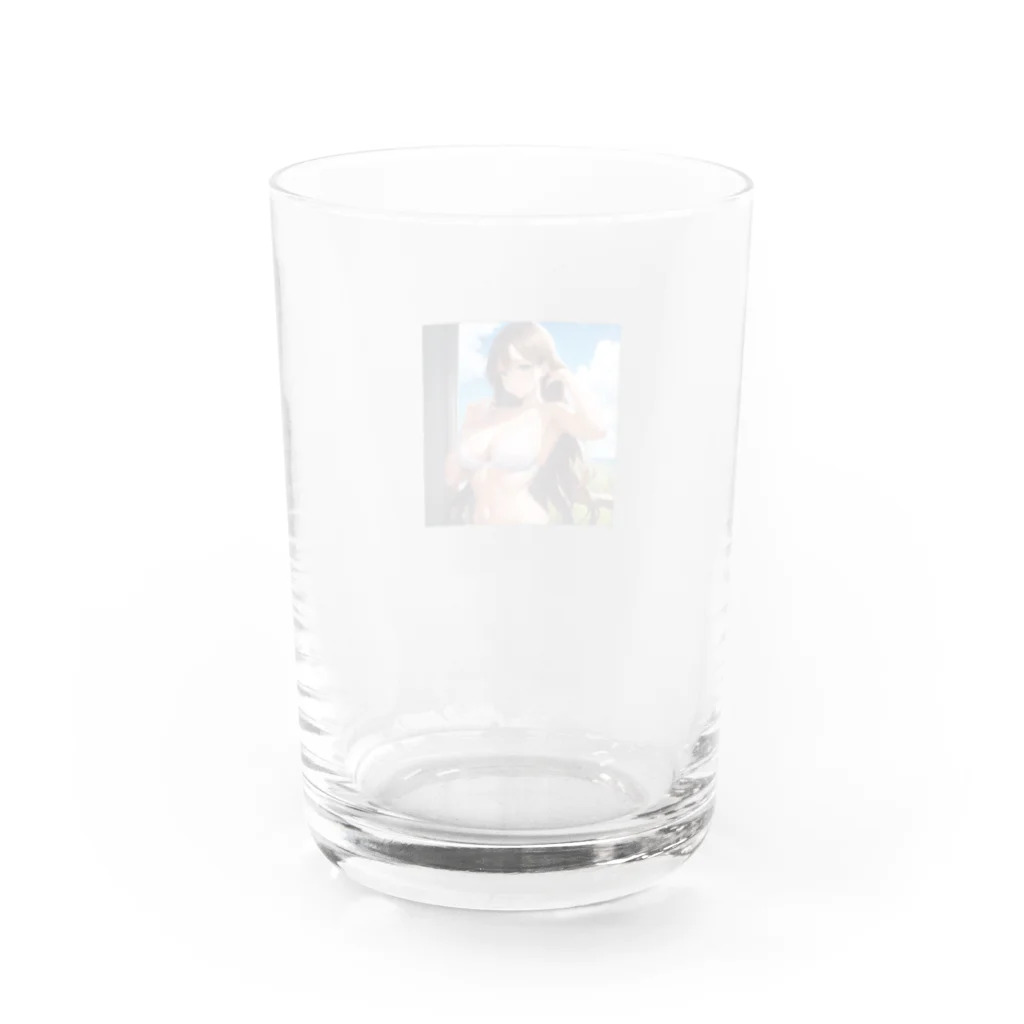 haruberuの彼女 Water Glass :back