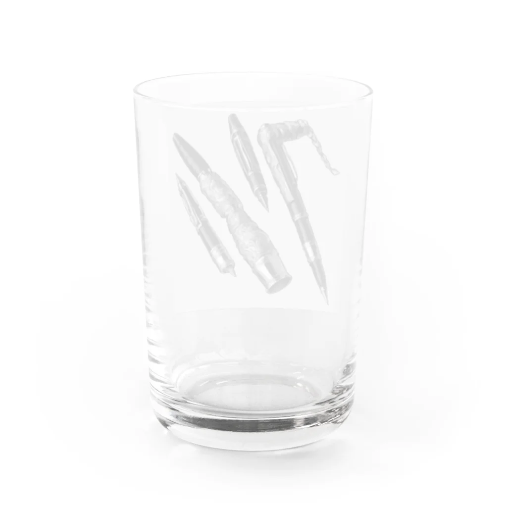 HaruyaYeのいろんなペン Water Glass :back