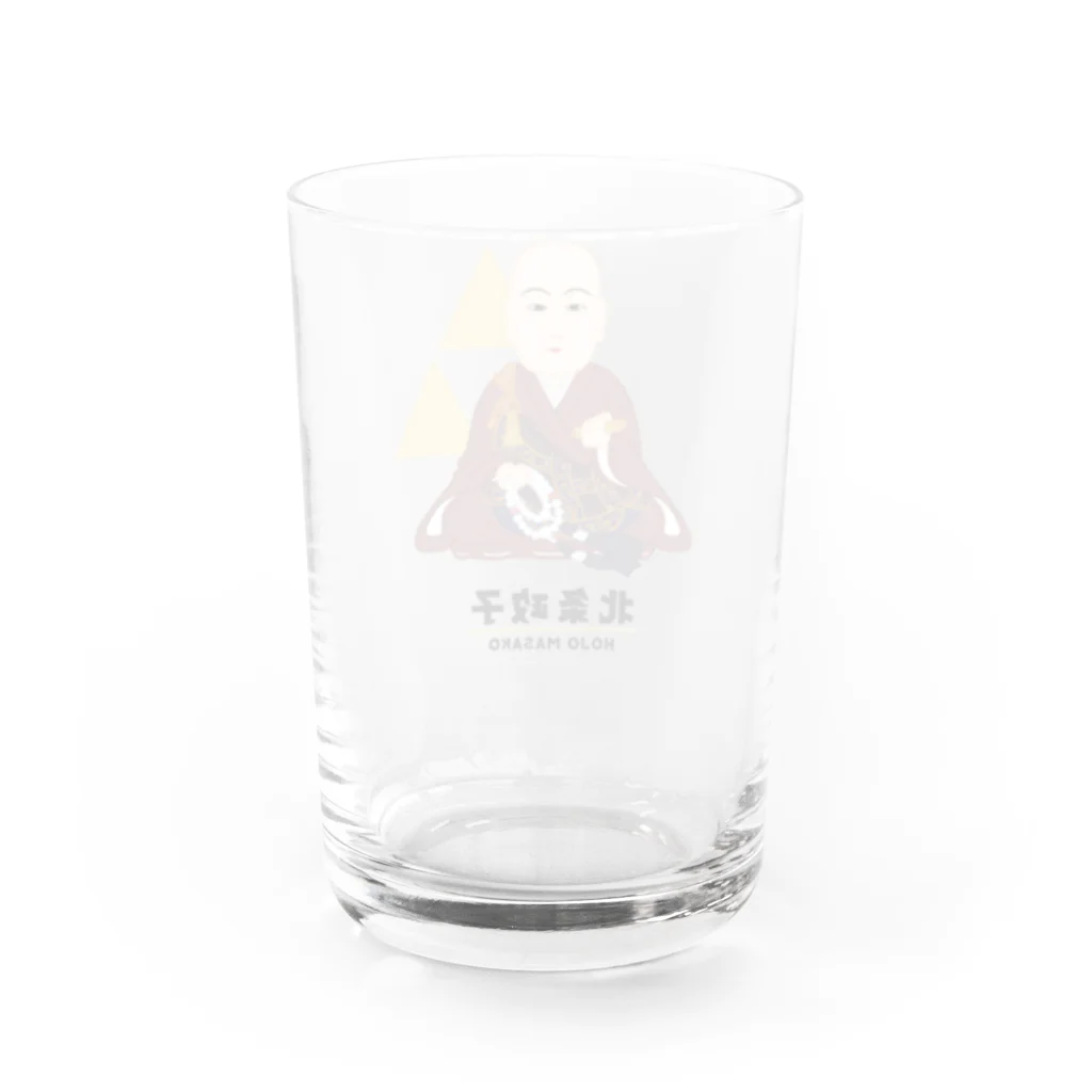 mincruの偉人シリーズ_北条政子 Water Glass :back