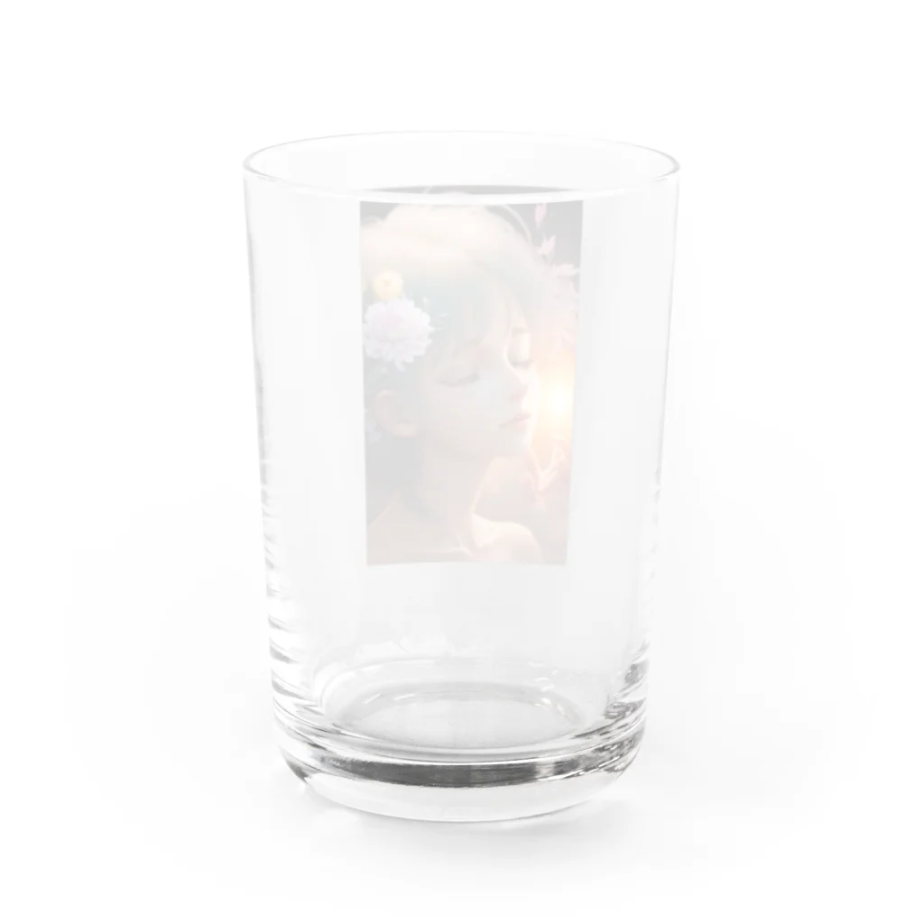 tehi4649の考える女性 Water Glass :back