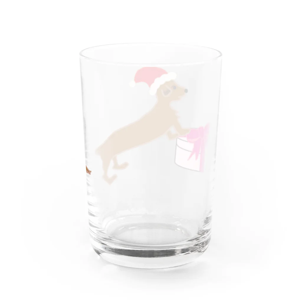 mimileonyanのSanta Claus Water Glass :back