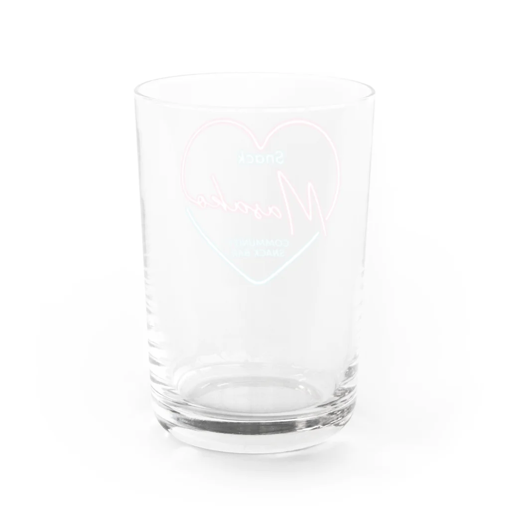 スナックまさこのスナックまさこ　オリジナルグッズ Water Glass :back