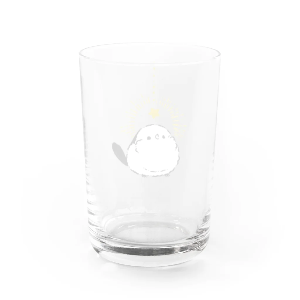 ぴよ手帖 | シマエナガ雑貨の星に願いをシマエナガ＠ぴよ手帖 | シマエナガ雑貨 Water Glass :back