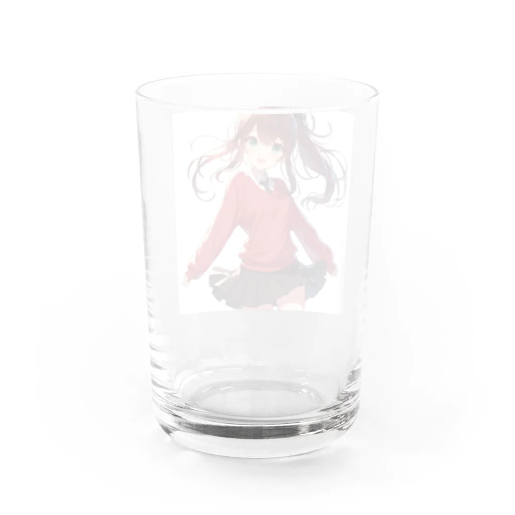 Satochuのさおりちゃん Water Glass :back