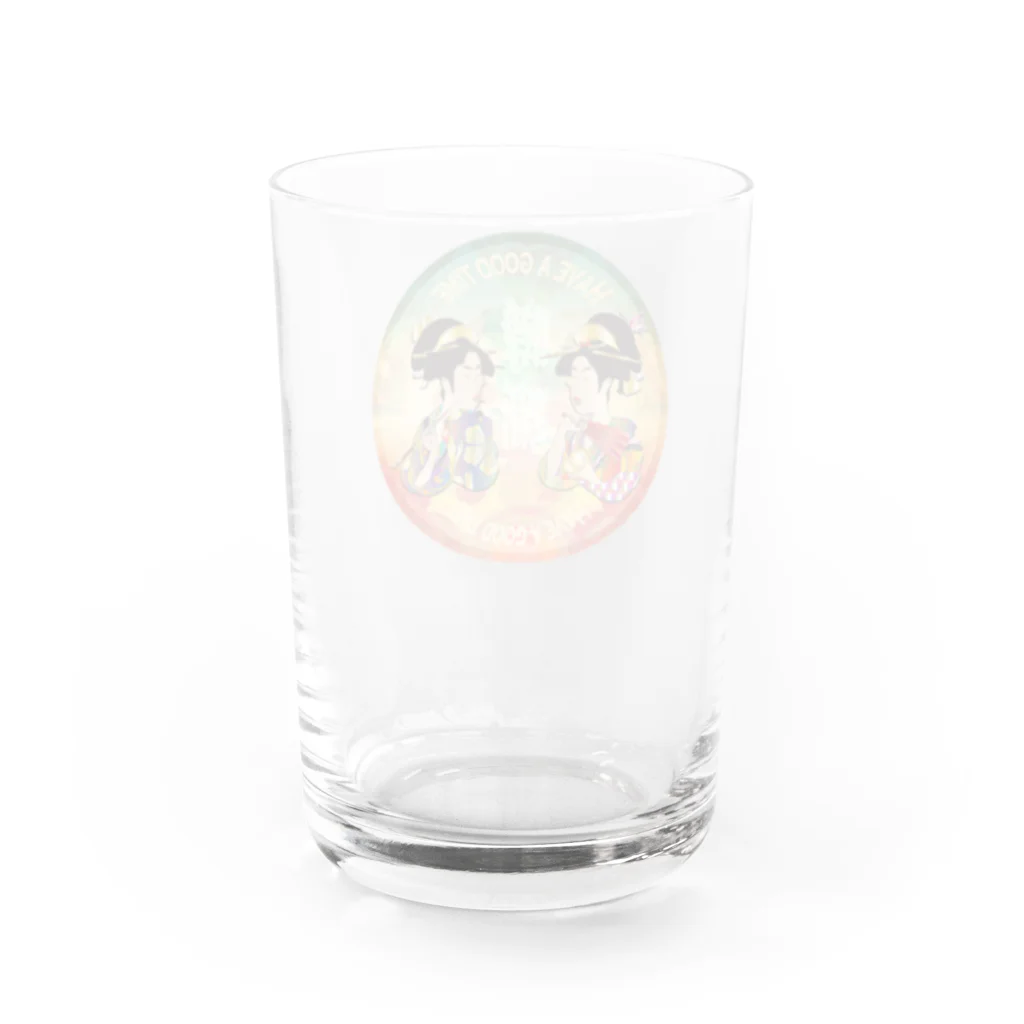 tetete_pipopipoの浮世絵 Water Glass :back