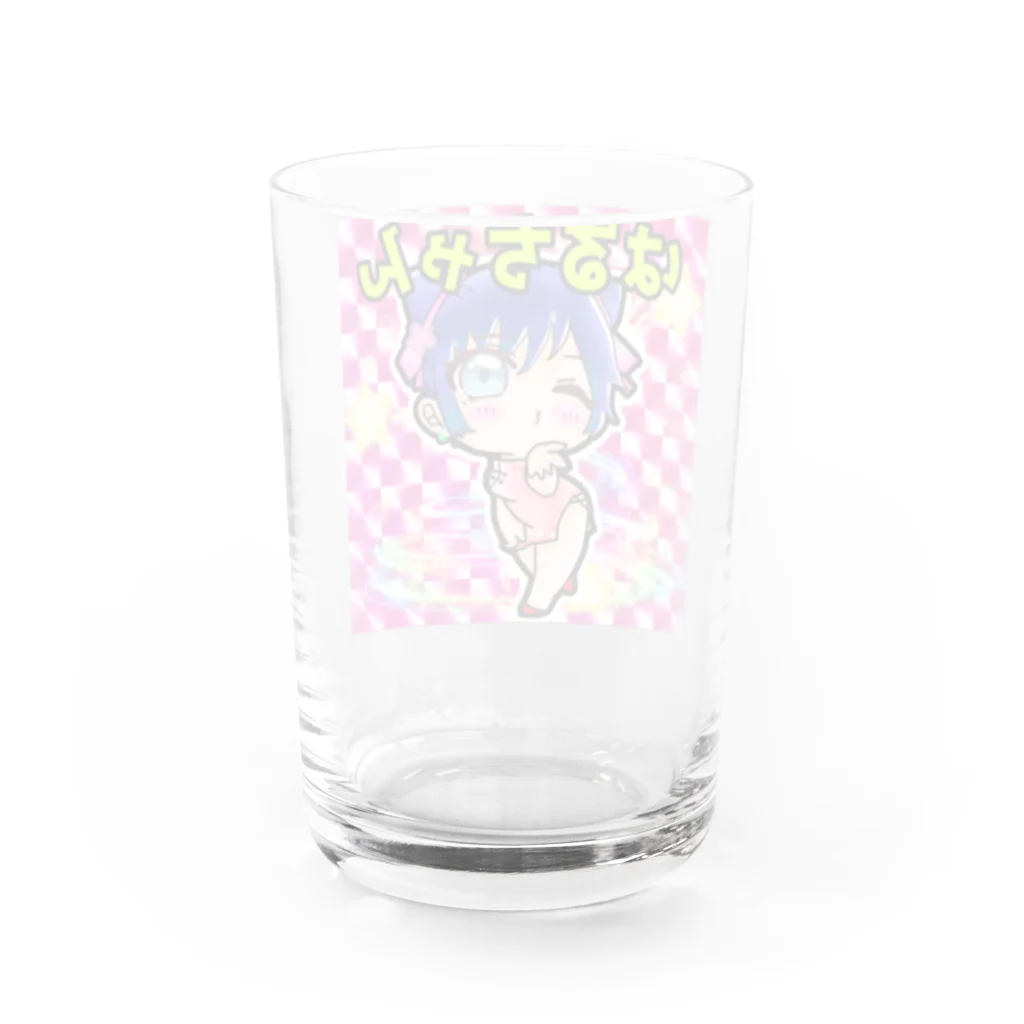 🎮🅷🅰🆁🆄🌸のはるちゃんビックリマン風 Water Glass :back