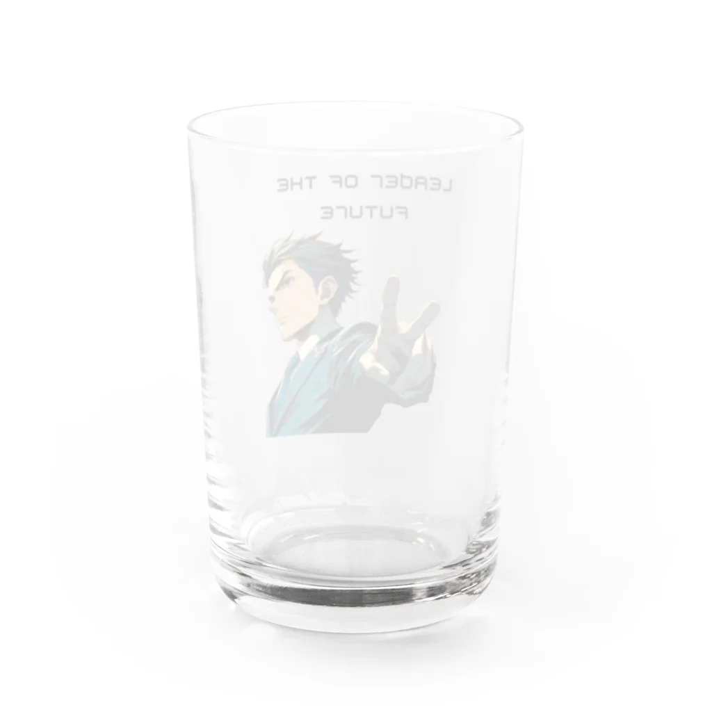 mahiroxの未来を率いる人物 Water Glass :back