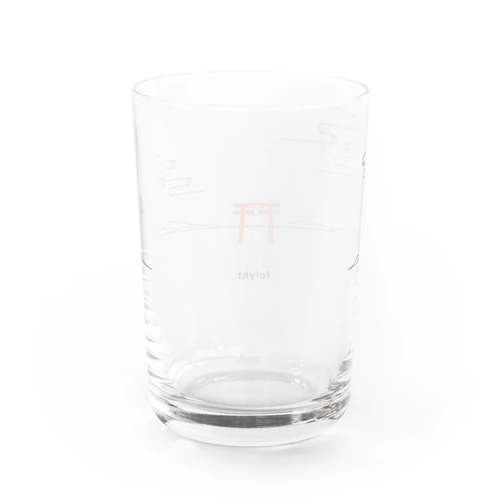 K-ICHIのtorii Water Glass :back