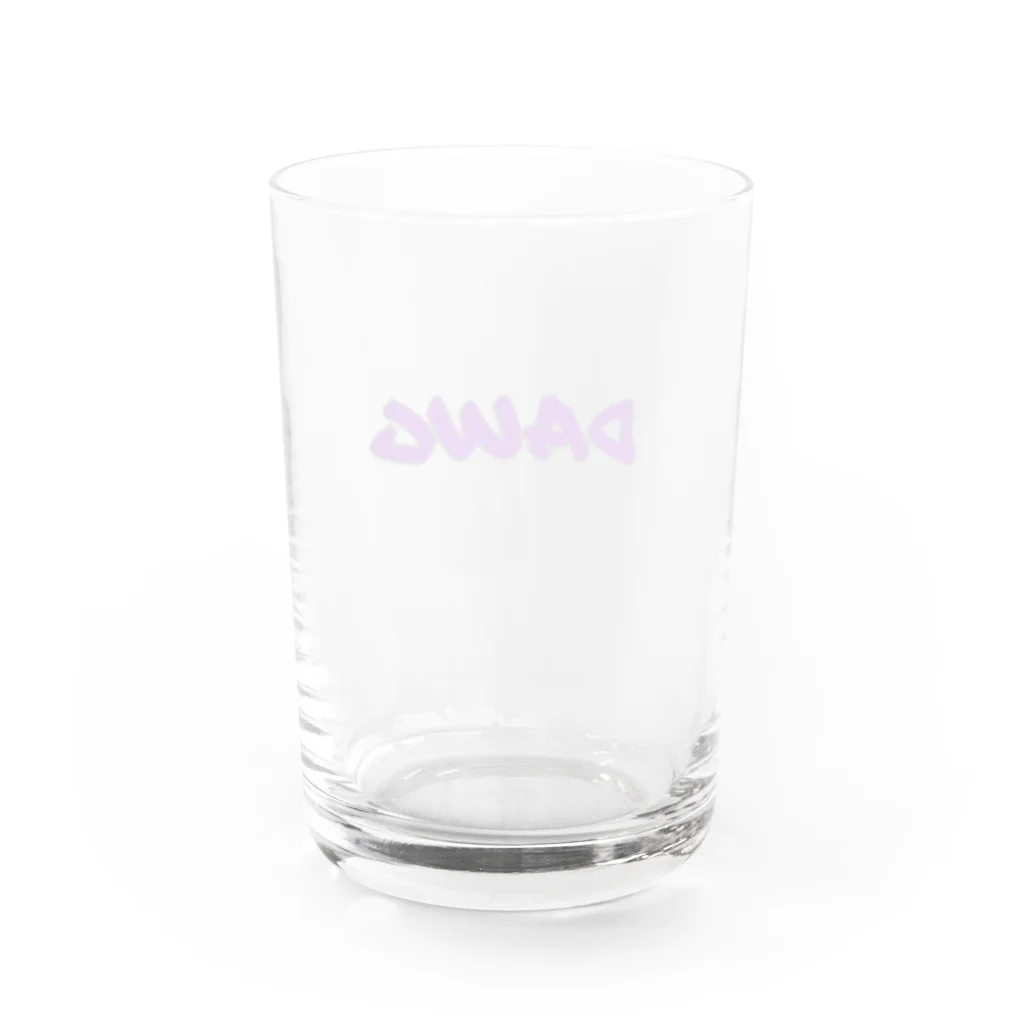 Octagon Mod.E.のDawg Water Glass :back