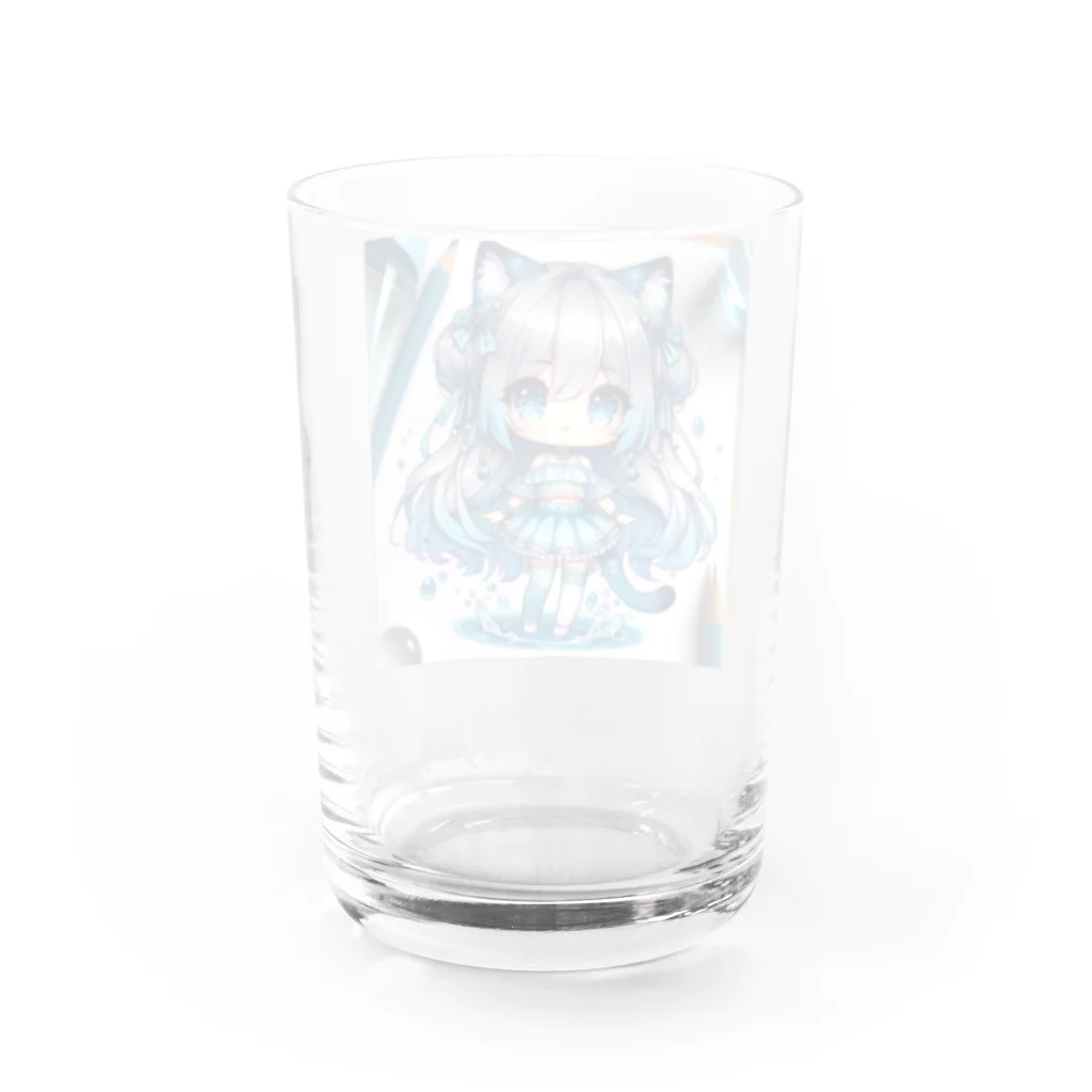 IONAといっしょ【AIイラスト専門店】のあいな(オリジナルAIキャラ) Water Glass :back