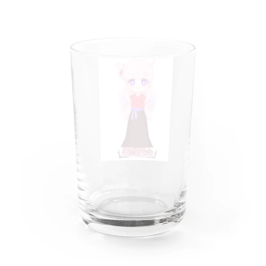 小星梅香のVTuber小星梅香の公式グッズ02 Water Glass :back