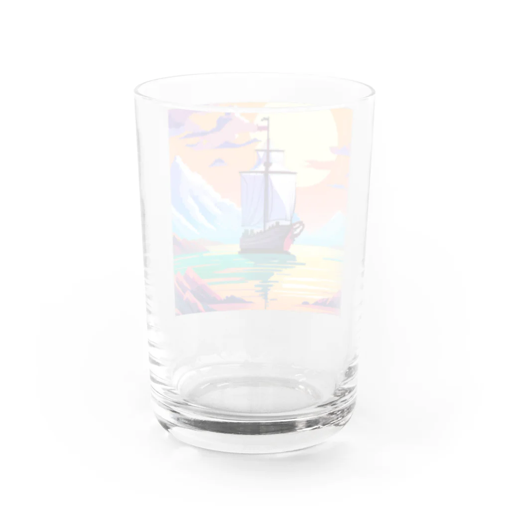 retrogameのretrogame Water Glass :back