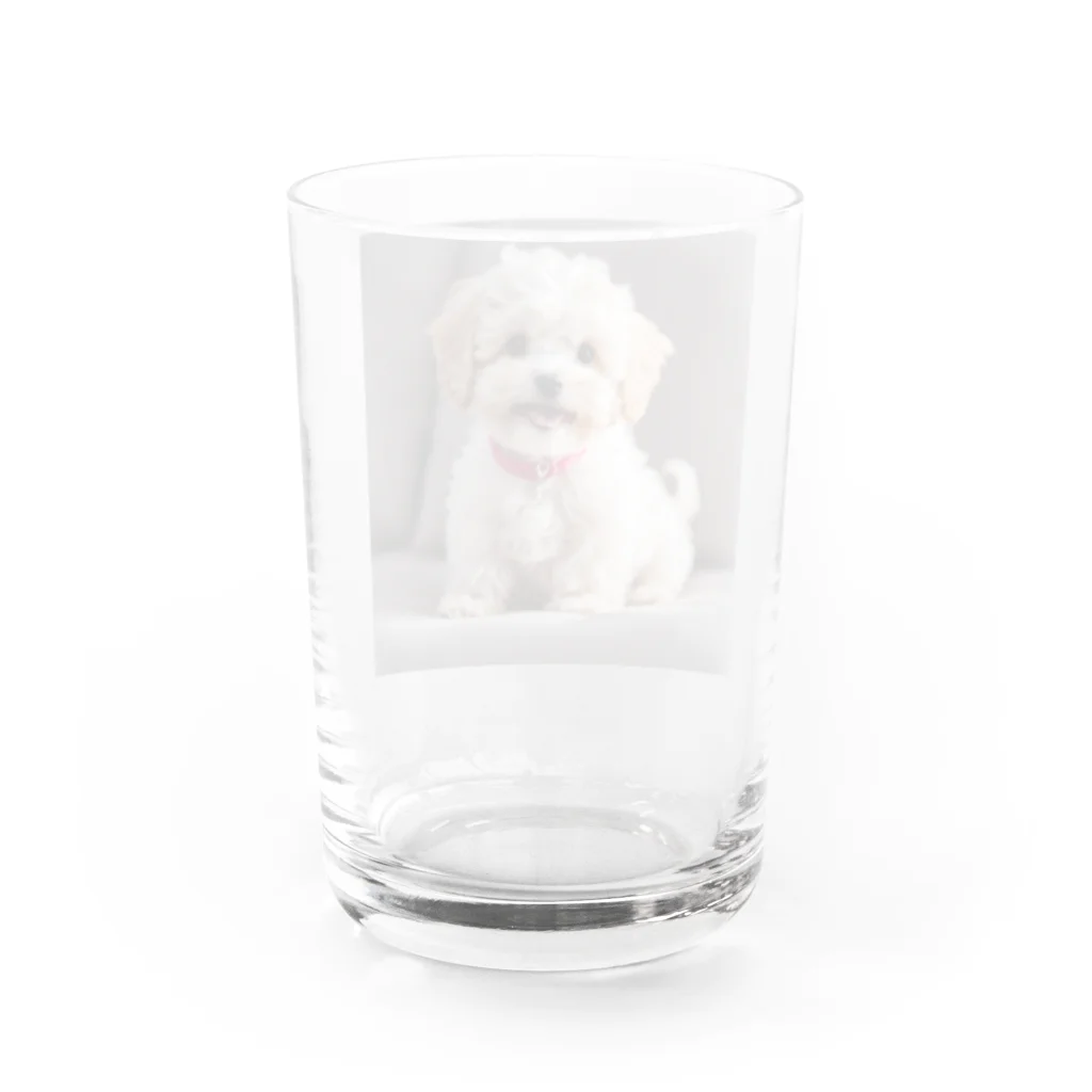 何これ屋の犬好きさんへ Water Glass :back