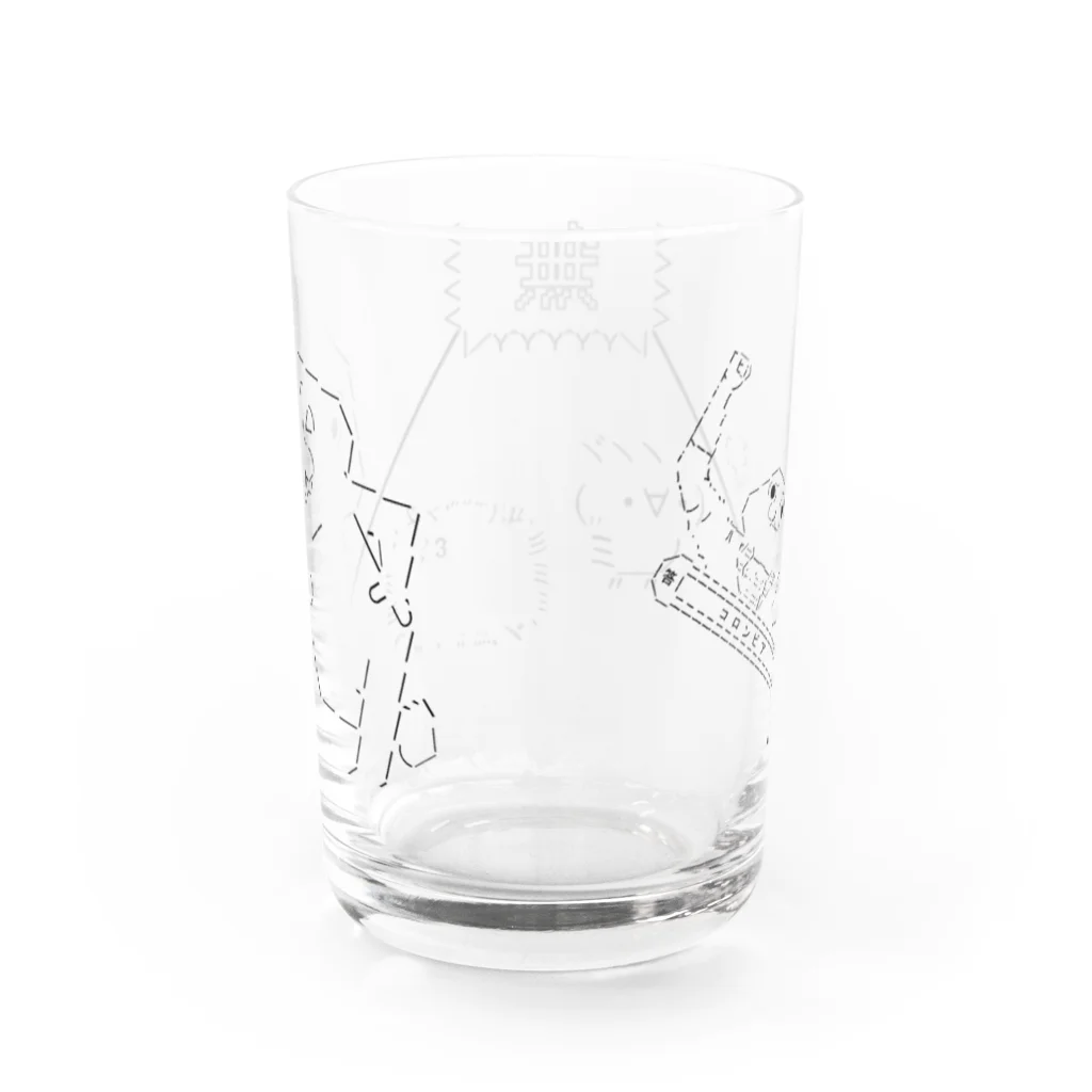 kammishoのやる夫（無） Water Glass :back