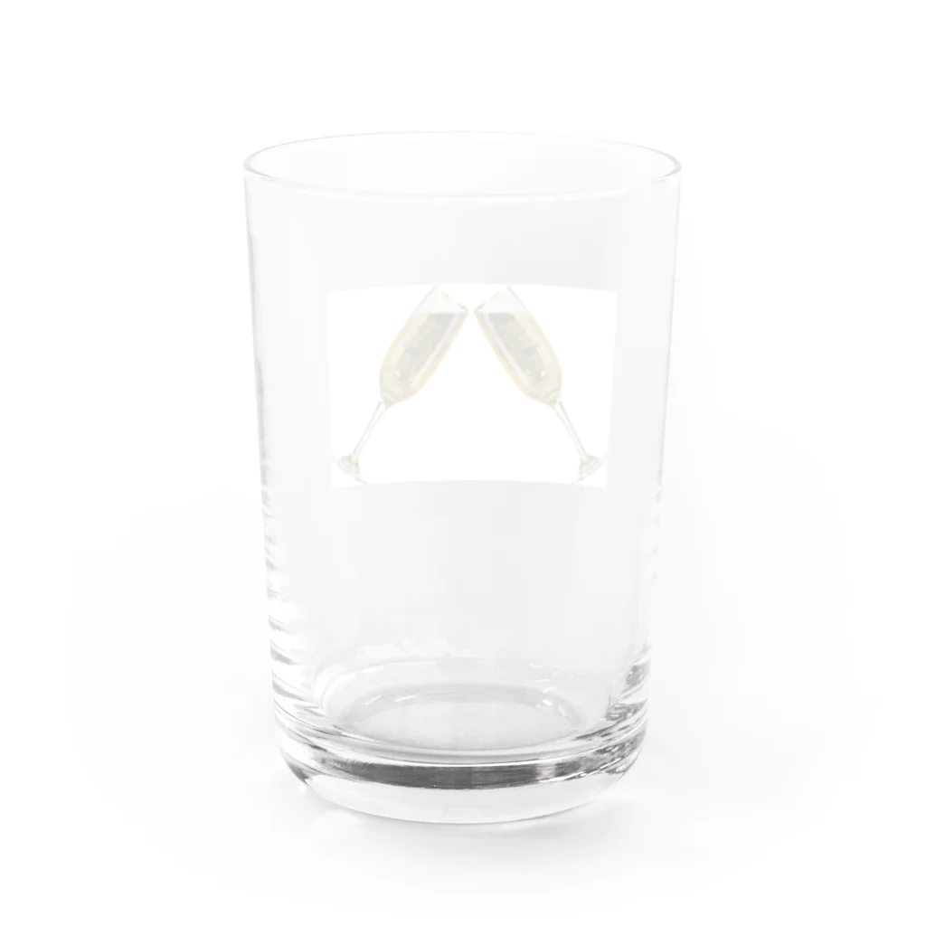 tomy1022のシャンパン乾杯 Water Glass :back