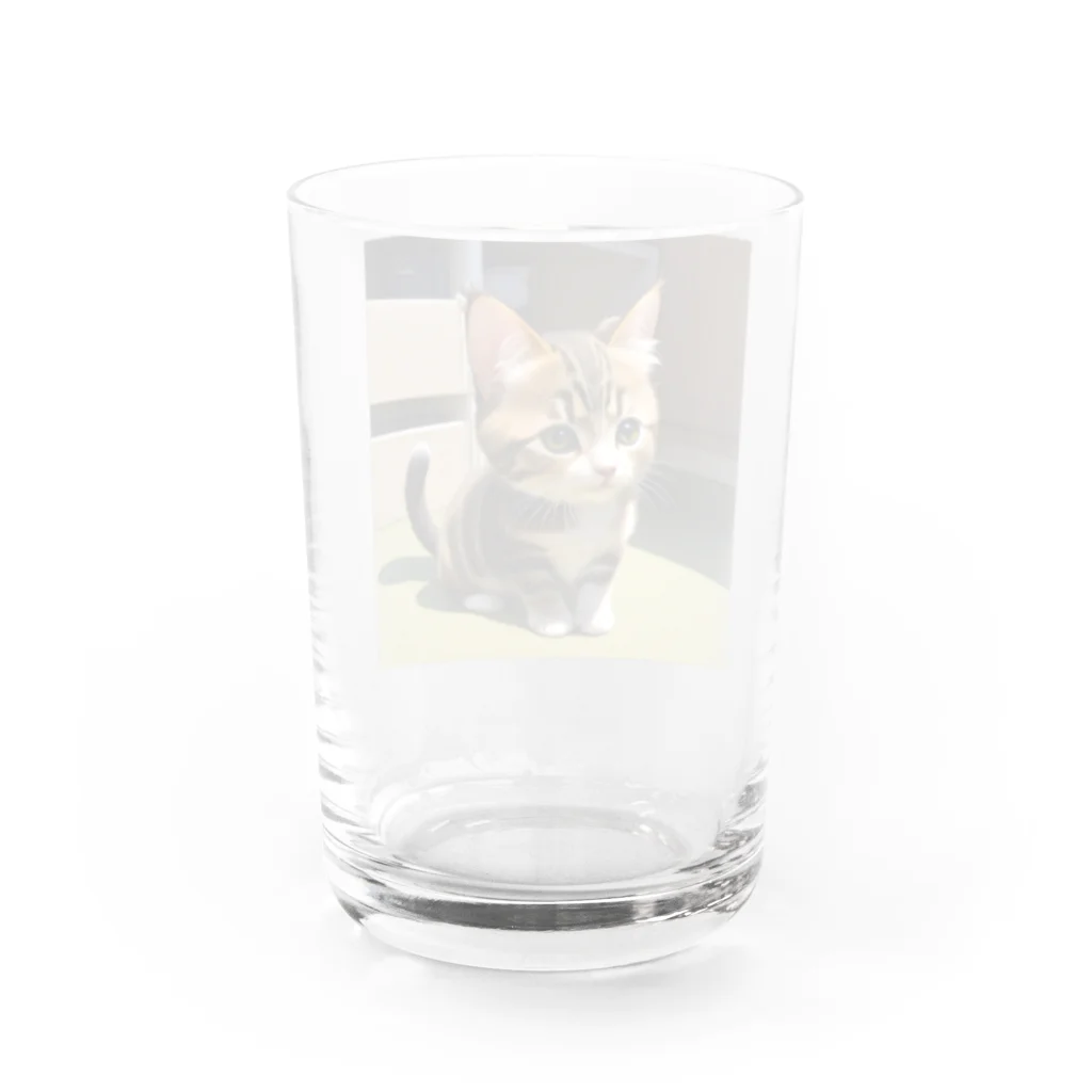 anagram12の子猫 Water Glass :back