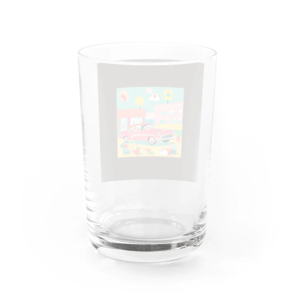 shigetamaの５０ｓロック Water Glass :back