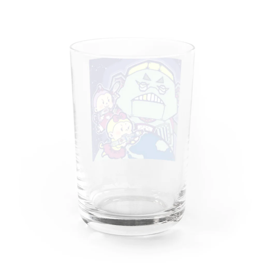 babu’s shop(仮)の戦え！コチャル地球防衛軍 Water Glass :back