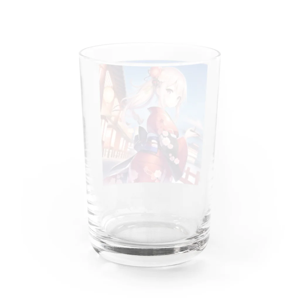 Moichi Designs Shop-2023の神戸ロマンス街道めぐり Water Glass :back