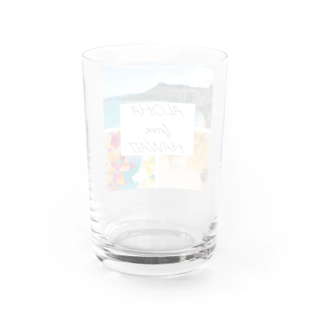 ALOHA from HAWAII 〜ハワイから愛を込めて〜のALOHA from HAWAII Water Glass :back