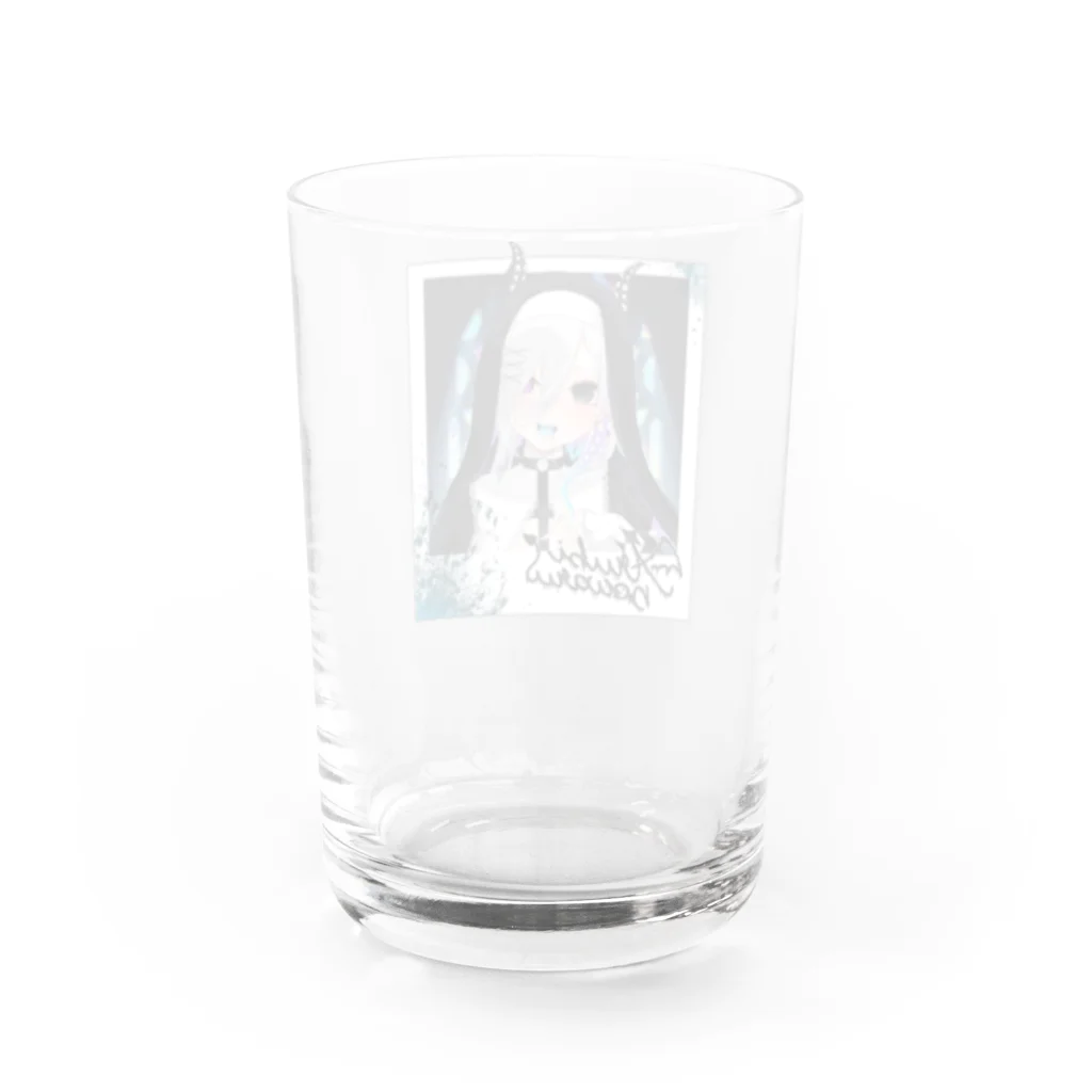 のわるの店の蛸を崇めよ Water Glass :back