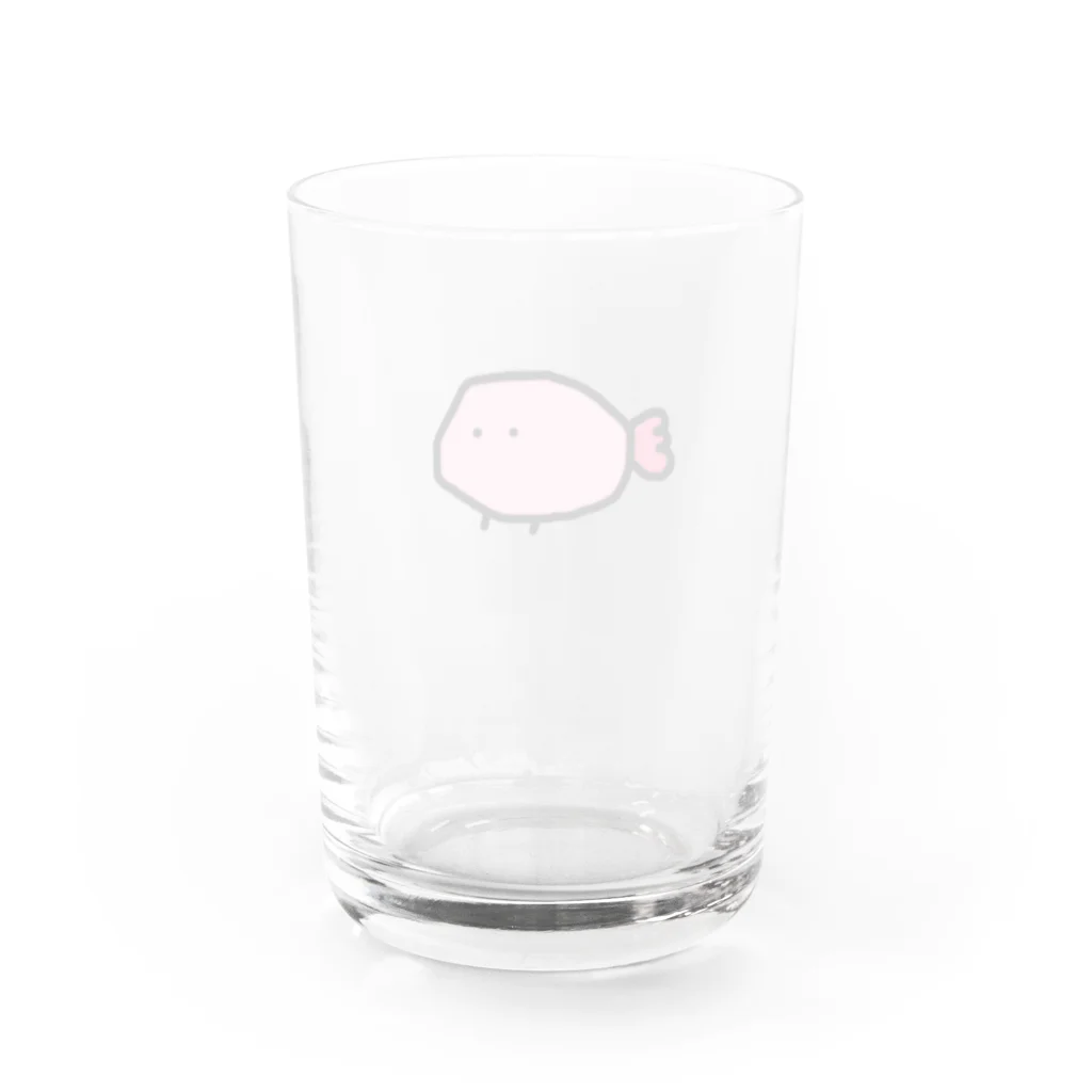 がいねんのおもいやりさん Water Glass :back