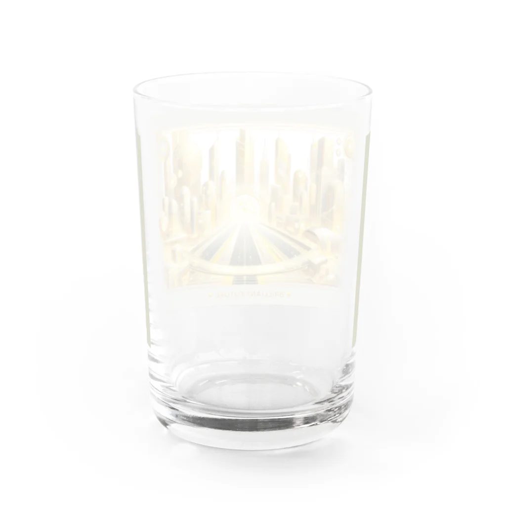 【公式】金運アップのBrilliant Futureの【公式】金運アップBrilliant Futureグッズ Water Glass :back