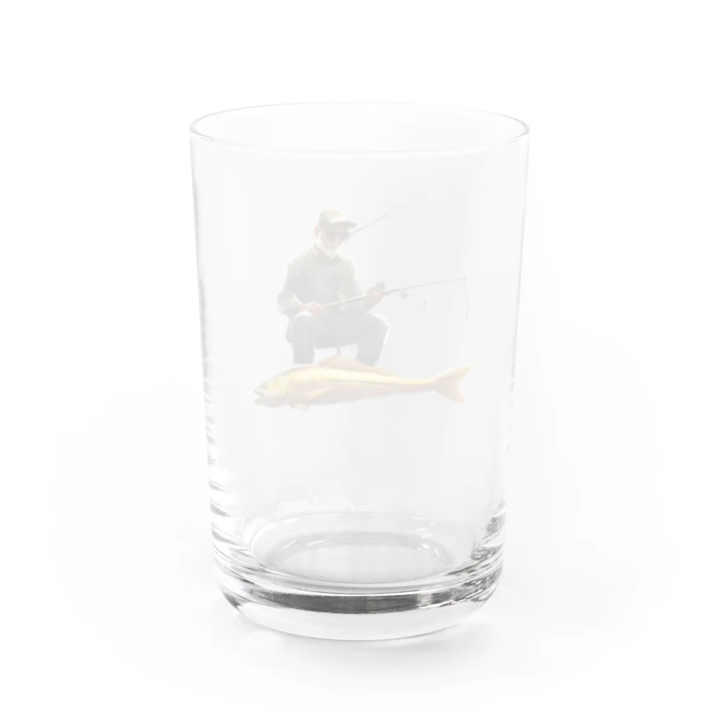 Saaakuraのゴールドフィッシング Water Glass :back