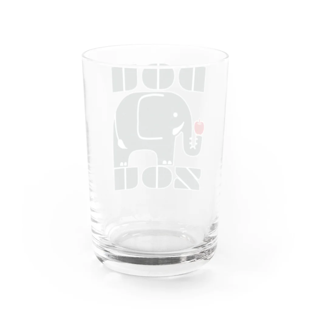 くいなの母のどうぞう？ Water Glass :back