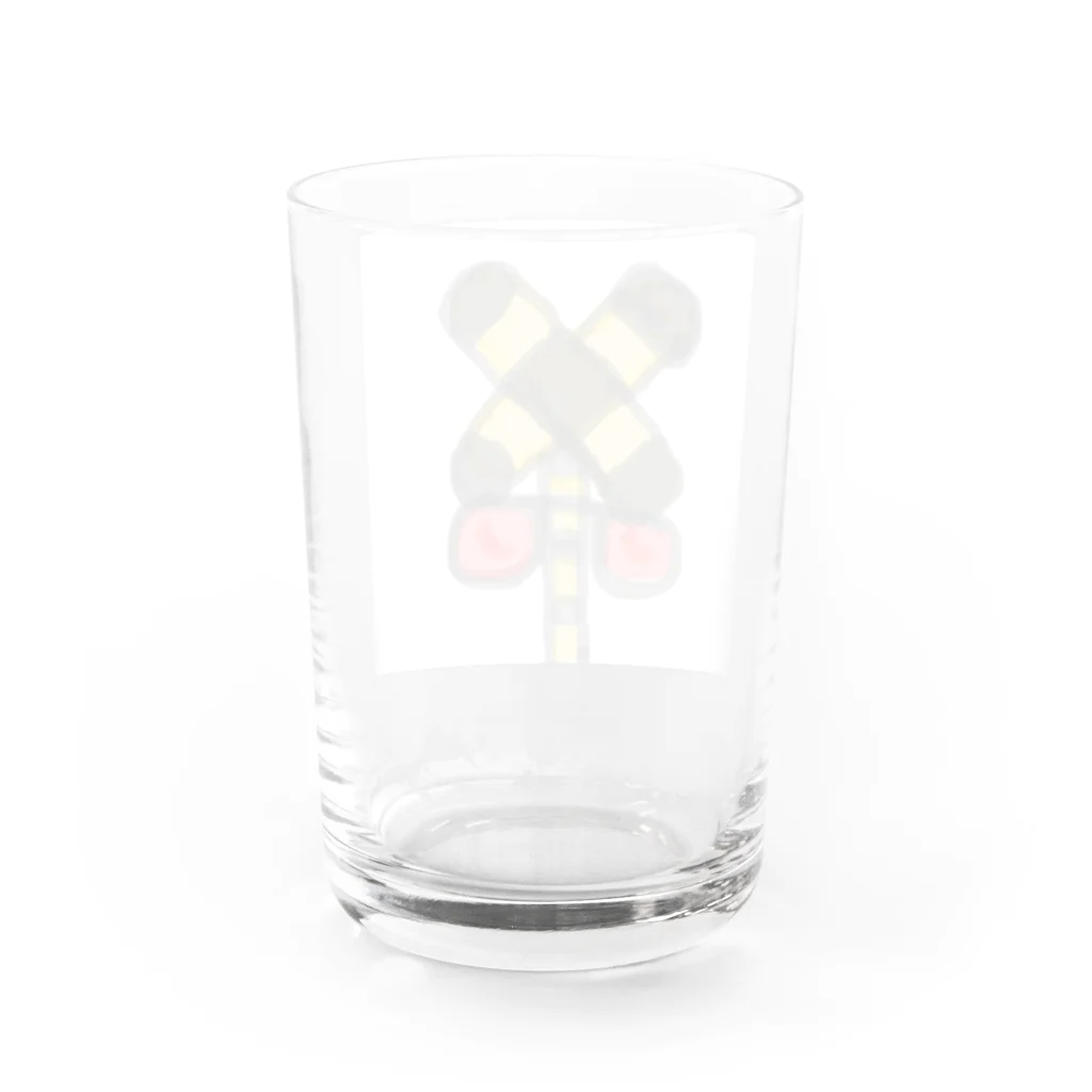 monakomomoの開かずの踏切 Water Glass :back