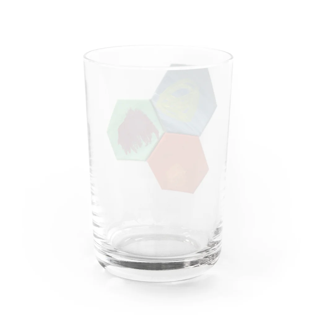 kokorozasuのぽっ Water Glass :back