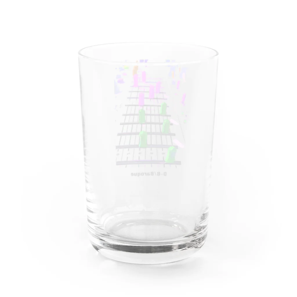 Bush Clover Original のD-B/Baroque Water Glass :back