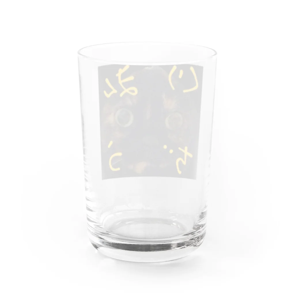 maguro8xpのmaguro 栗まんぢう Water Glass :back