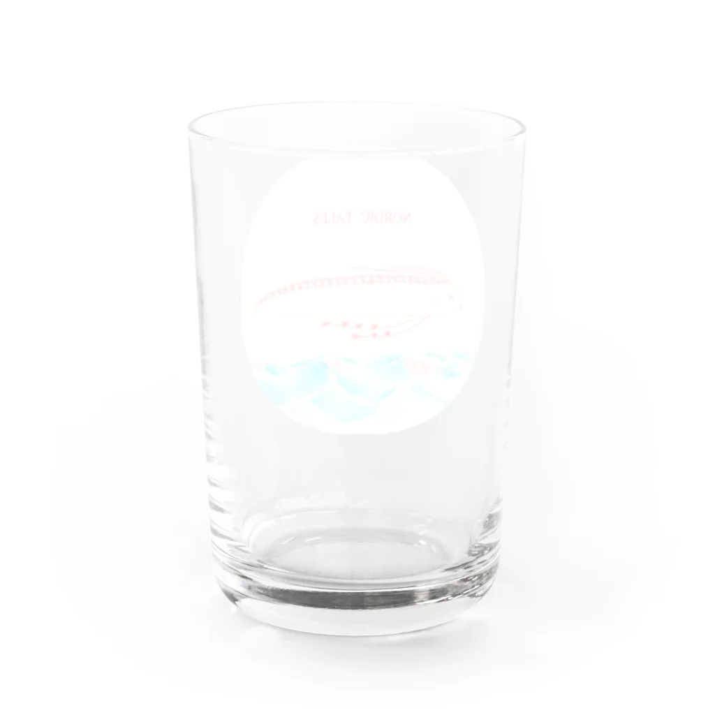 NORDIC TALESのリュウグウノツカイ　ベビー Water Glass :back